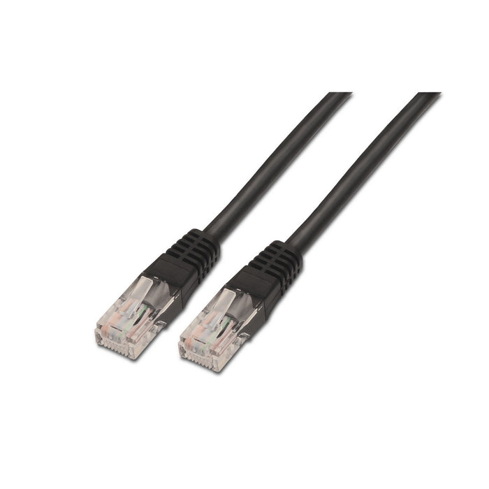 EAN 8436574702576 - AISENS A135-0258 cable de red Negro 1 m Cat6 U/UTP (UTP) imagen 1