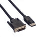 EAN 7611990129775 - ROLINE 11.04.5772 adaptador de cable de vídeo 2 m DisplayPort DVI Negro imagen 2