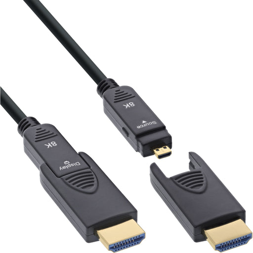 EAN 4043718333714 - InLine 17915O cable HDMI 15 m HDMI Type-A/HDMI Type-D Negro imagen 1