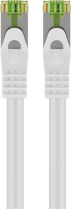 Goobay Ghmt-Zertifiziertes Cat 8.1 0,5m Cable De Red, S Ftp (Pimf), Weiss