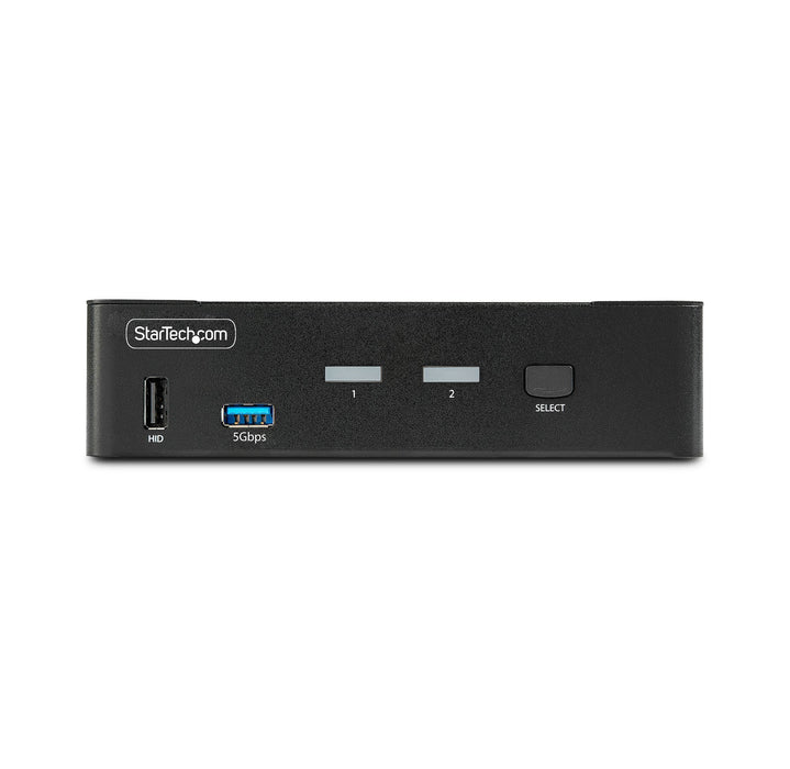 EAN 0065030894906 - StarTech.com D86A2-2-PORT-8K-KVM interruptor KVM Negro imagen 3