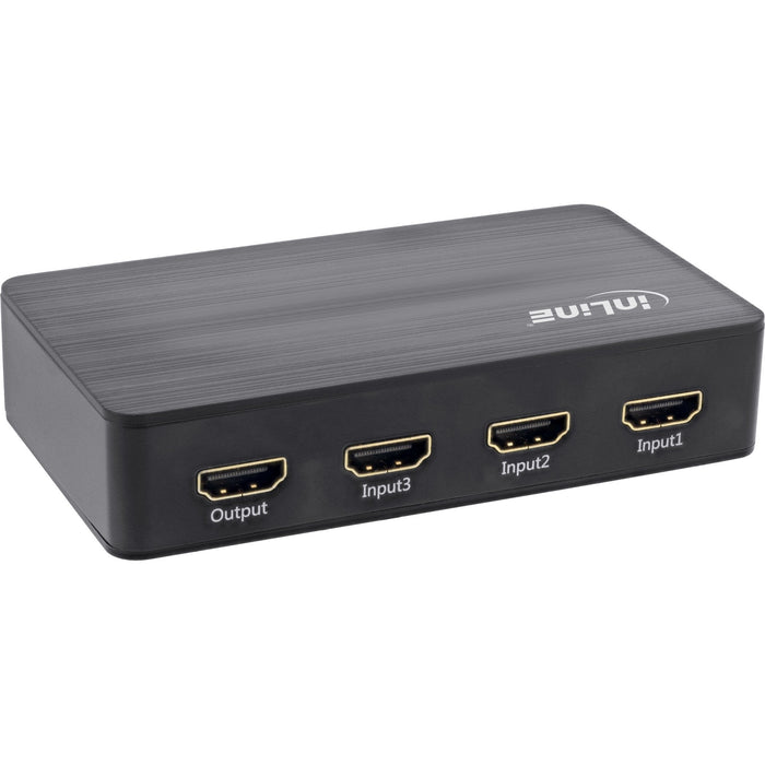 Switch Inline Hdmi, 3 Puertos, 4k2k@60hz , Hdcp 2.2