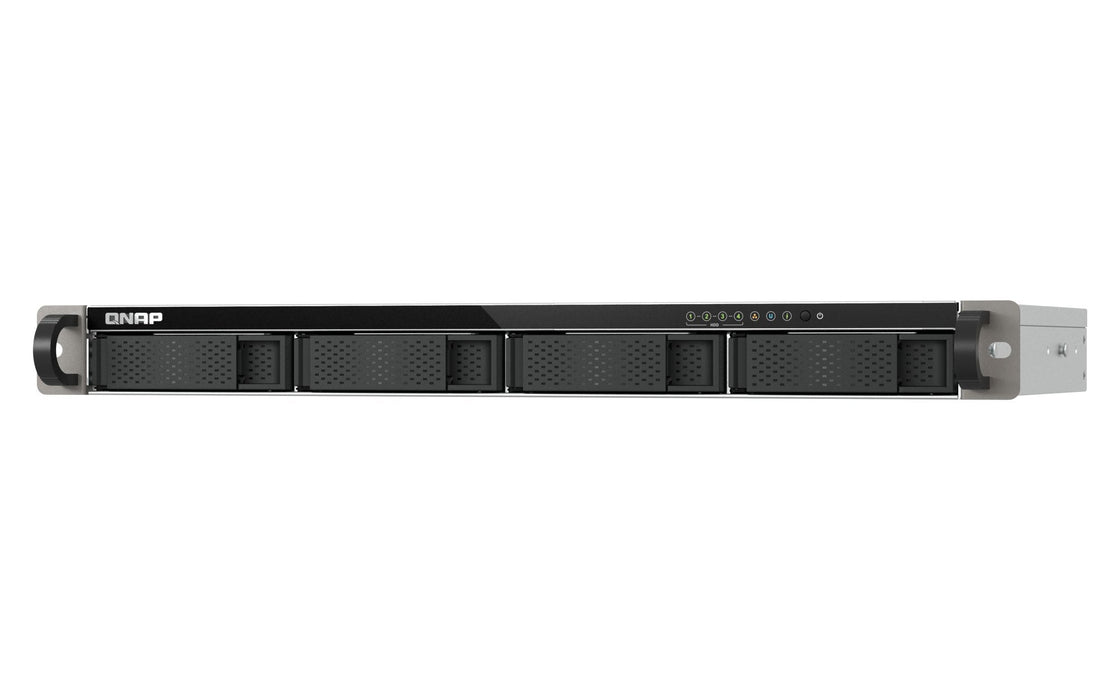 Nas Rack Compacto De 4 Bahias Con 10gbe Sfp+  Doble 2.5gbe Y Cpu Arm