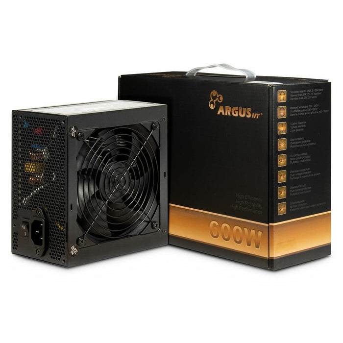 EAN 4260455645256 - Inter-Tech Argus BPS-600 unidad de fuente de alimentación 600 W 20+4 pin ATX ATX Negro imagen 1