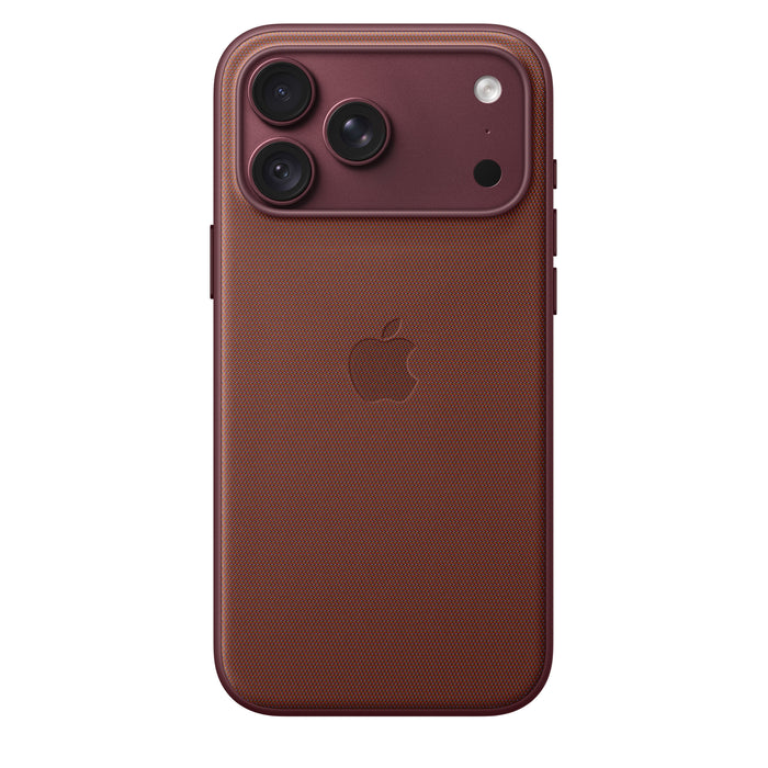 Etui Con Tkaniny Techwoven Con Magsafe Para Iphone 18 Pro Max - Burgund