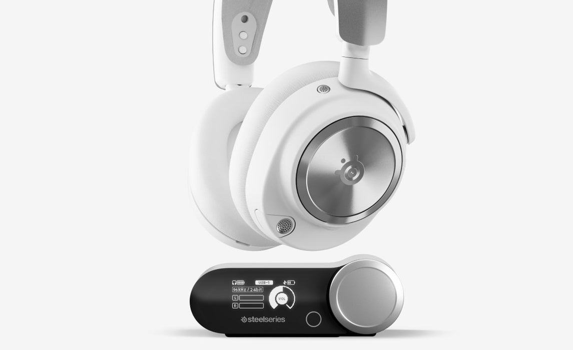 EAN 5707119058070 - Steelseries Arctis Nova Pro Wireless Auriculares Inalámbrico y alámbrico Diadema Juego Bluetooth Plata, B imagen 3