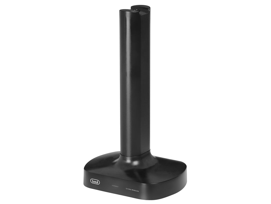 EAN 8011000026824 - Trevi FRS 1480 R Auriculares Inalámbrico y alámbrico Diadema Música USB Tipo C Base de carga Negro imagen 3
