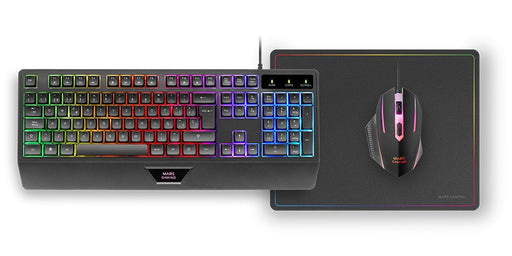 EAN 8435693105817 - Mars Gaming MCP124 teclado Ratón incluido Juego USB QWERTY imagen 2