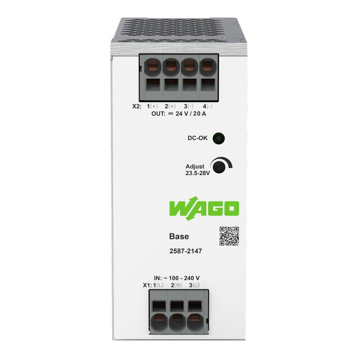 Wago 2587-2147 Primario Getaktetestromversorgung Base 1ph