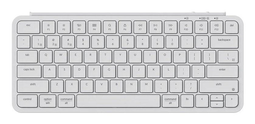 EAN 4895248876427 - Keychron B1P-K8 teclado Hogar / Oficina USB + RF Wireless + Bluetooth Marfil imagen 1
