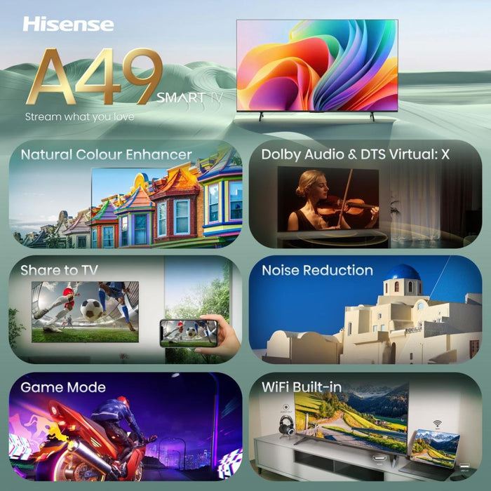 EAN 6942351429236 - Hisense 32A49S 81,3 cm (32") HD Smart TV Wifi Negro imagen 3
