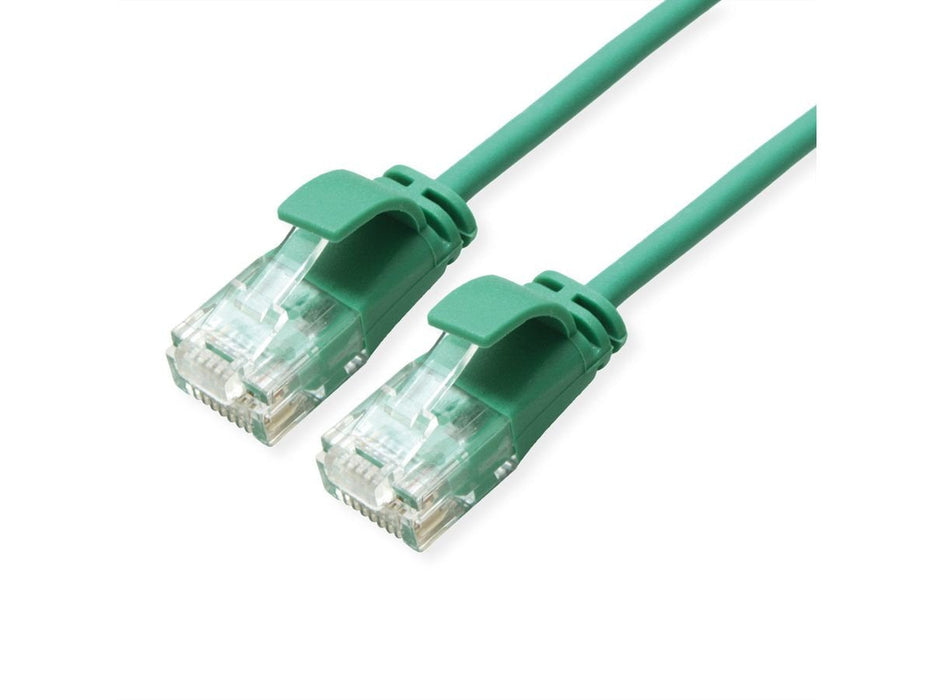 Roline Verde Utp Cable De Red Cat.6a (Class Ea), Lsoh, Slim, Grn, 5 M