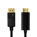 EAN 4052792052282 - LogiLink CV0126 adaptador de cable de vídeo 1 m DisplayPort HDMI tipo A (Estándar) Negro imagen 2