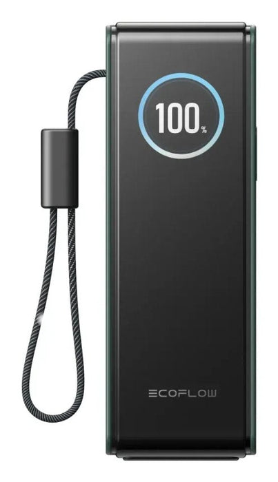 Ecoflow Rapid 25k Build-In Cable - Powerbank Green