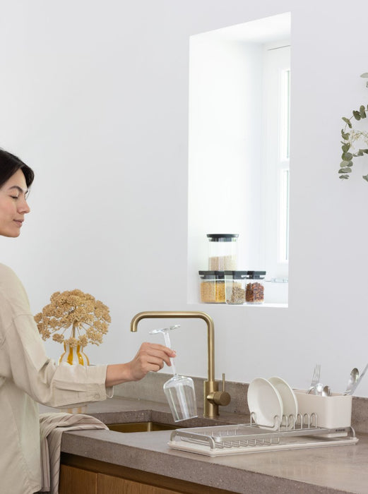 Brabantia Abtropfgestell Kompakt Soft Beige