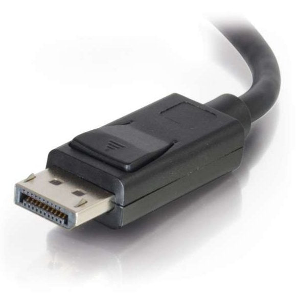 C2g 6ft Ultra High Definition Displayport Cable With Latches 4k Displayport Cable M/M Cable Displayport Displayport (M) A Displayport (M) 1.83 M Negro