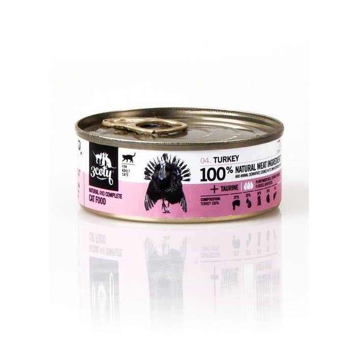3coty Turkey - Comida Húmeda Para Gatos - 80g