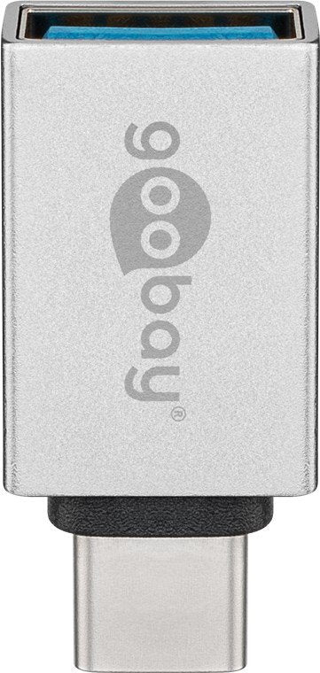 EAN 4040849566202 - Goobay 56620 cambiador de género para cable USB C USB A Plata imagen 2