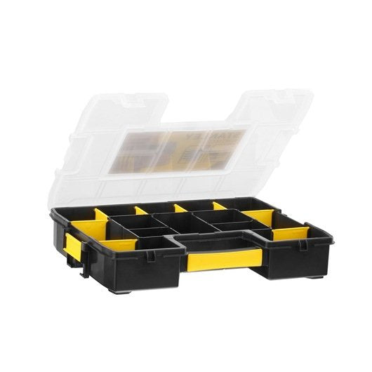 EAN 3253561974830 - Stanley 1-97-483 pieza pequeña y caja de herramientas Caja para piezas pequeñas Nylon Negro, Transparente imagen 1