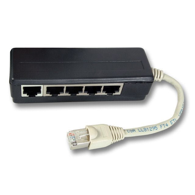 Efb Isdn 5-Fach Adapter, Rj45 Stecker   5 X Rj45 Buchse, Terminiert