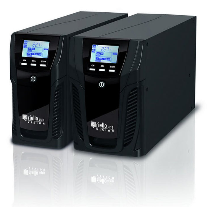 EAN 8023251002274 - Riello VST 800 sistema de alimentación ininterrumpida (UPS) Línea interactiva 0,8 kVA 640 W 4 salidas AC imagen 1
