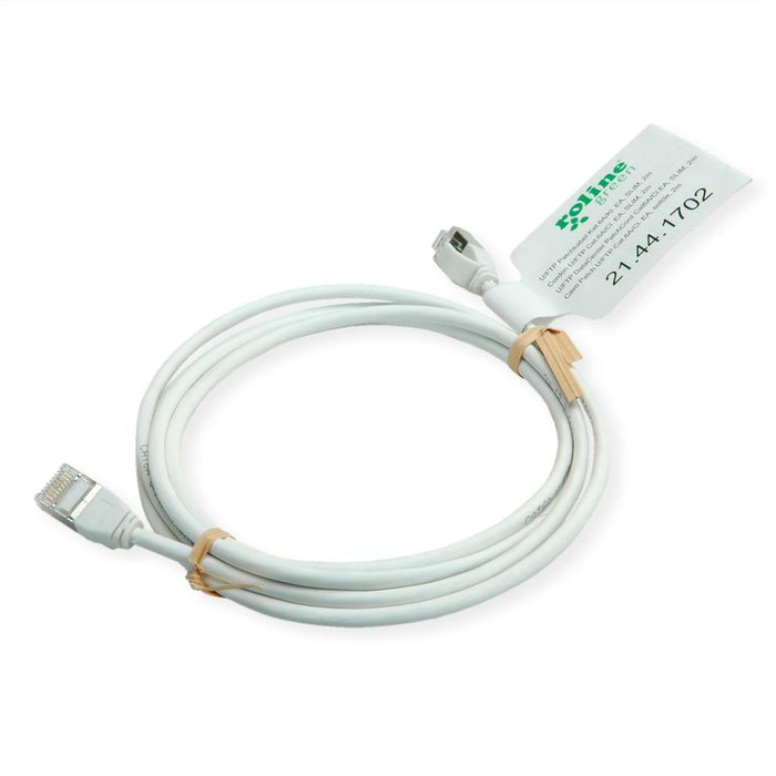 Roline Verde U Ftp Cable De Red Cat.6a (Class Ea), Lsoh, Slim, Grau, 0,5 M