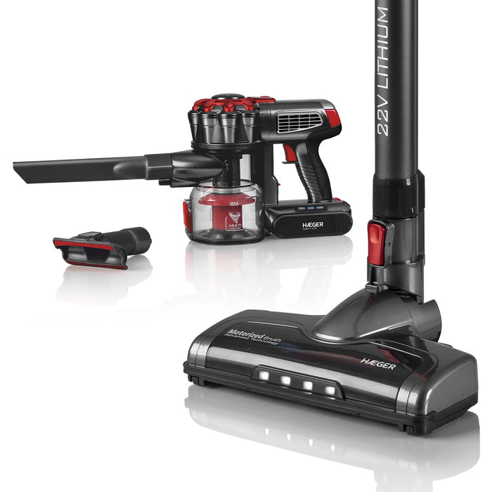 EAN 5608475040115 - Haeger Jupiter II Batería Secar Sin bolsa Negro imagen 4
