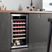 EAN 8435484027168 - Cecotec 02716 enfriador de vino Nevera de vino Independiente Negro, Plata, Transparente 34 botella(s) imagen 3