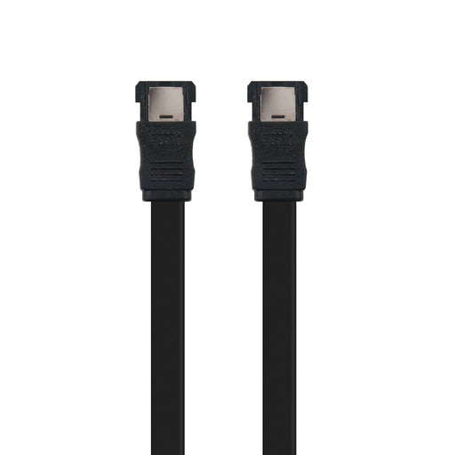 EAN 8433281000834 - Nanocable 10.18.0401 cable de SATA 0,5 m eSATA Negro imagen 2