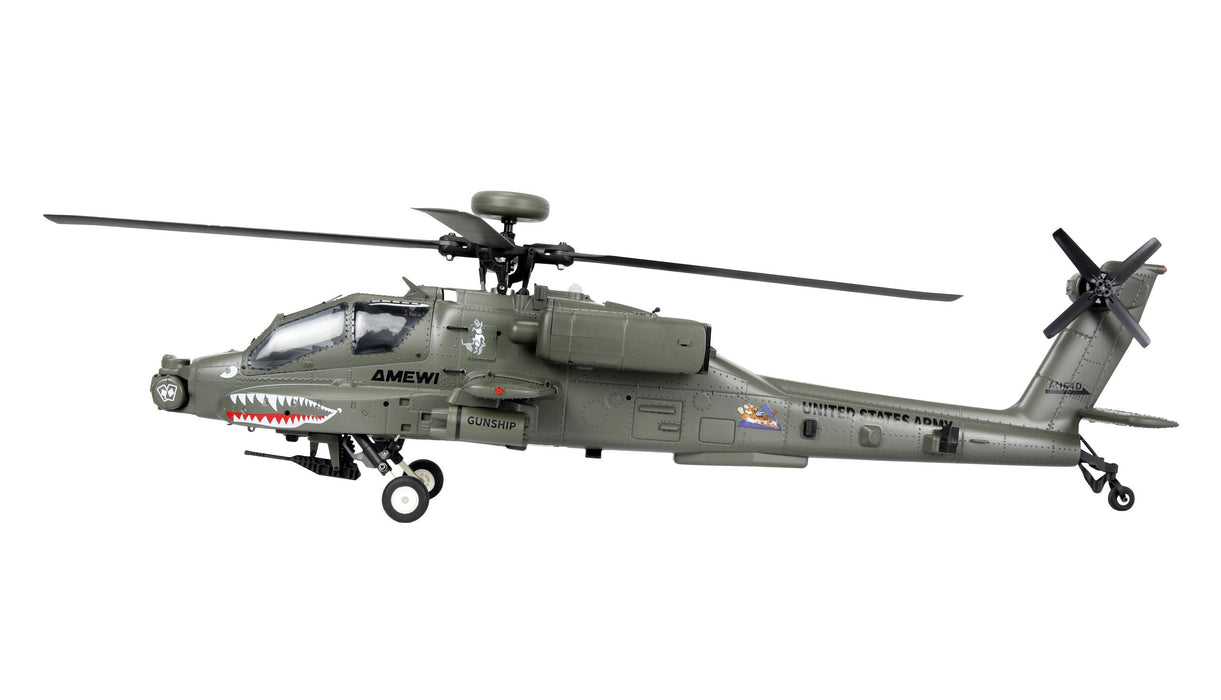 Amewi Apache Ah-64d Cp Helikopter 6g 3d Rtf Verde 16+