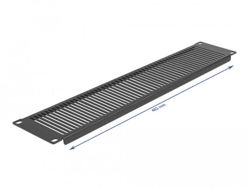 EAN 4043619666713 - DeLOCK 66671 accesorio de bastidor Panel ciego de relleno para rack con ventilación y bisagras (2U) imagen 2