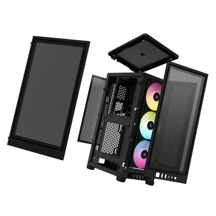 Caja Mini Itx Icue 2000d Rgb Airflow Black Corsair