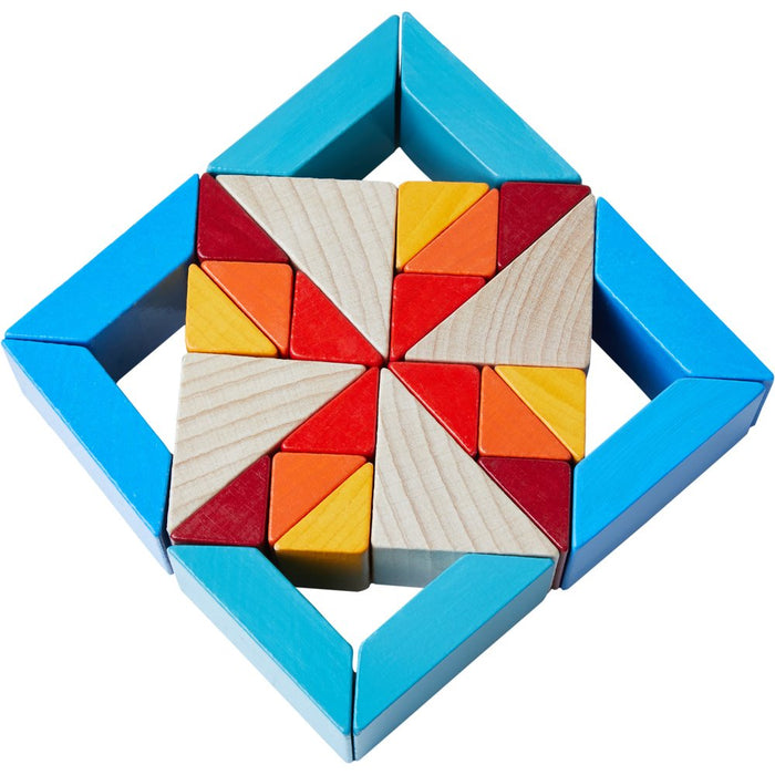 Haba Juego De Colocación 3d Cube Mosaic, Juego De Habilidad 305459
