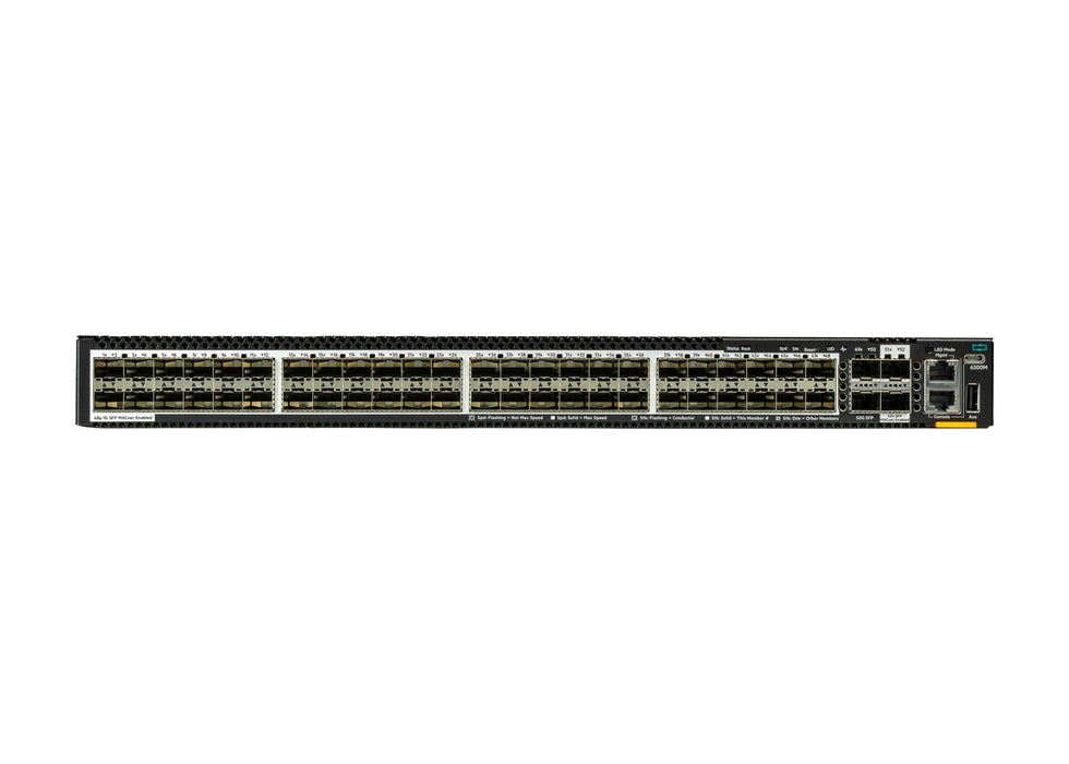 Hpe Aruba Networking Cx 6300m 48p Sfp 1g 2p Sfp56 50g 2p Sfp28 25g Macsec Switch
