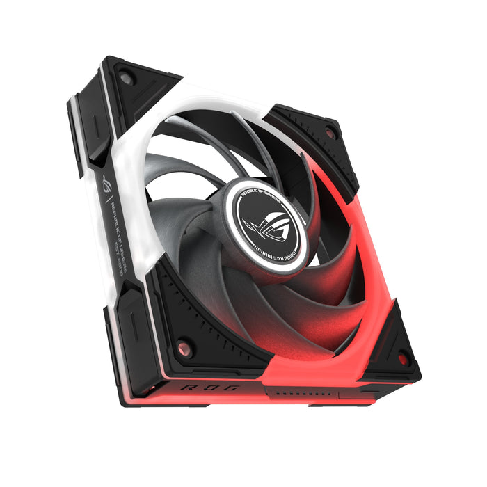 Ventilador Pc Asus Rog Eurux Gr120 Fan Argb Negro 3in1