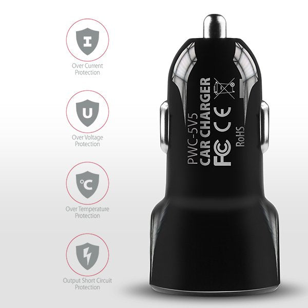 EAN 8595247904355 - Axagon PWC-5V5 cargador de dispositivo móvil Teléfono móvil, Smartphone, Tableta, Universal Negro Encende imagen 6