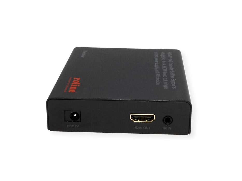 Roline Hdmi Extender Und Splitter, 1x2, Ber Cat.6a, 70m, 4k60hz