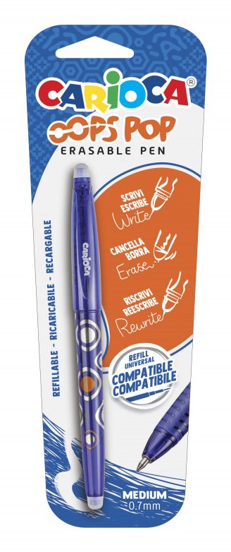EAN 8003511210458 - Carioca 41044/02 bolígrafo de gel Bolígrafo de gel con tapa Negro 1 pieza(s) imagen 1