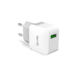 EAN 8021735720683 - Celly TCUSBTURBO cargador de dispositivo móvil Teléfono móvil, Smartphone Blanco Corriente alterna Interi imagen 1