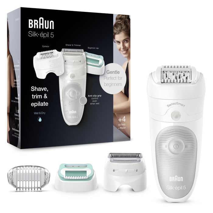 EAN 4210201426653 - Braun Silk-épil 5 81770430 depiladora 28 pinzas Blanco imagen 2