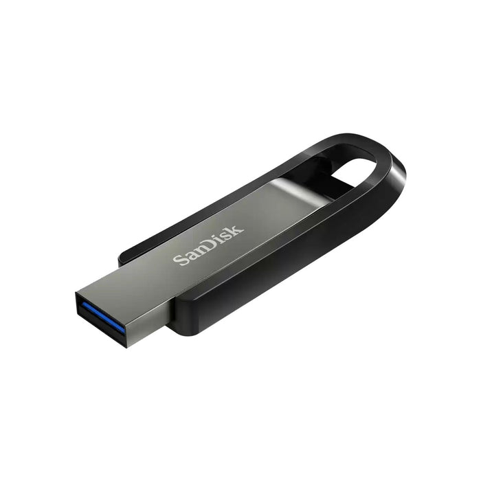 EAN 0619659182724 - SanDisk Extreme Go unidad flash USB 128 GB USB tipo A 3.2 Gen 1 (3.1 Gen 1) Acero inoxidable imagen 1