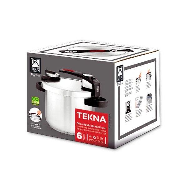 EAN 8411796106296 - BRA A185605 olla a presión 11 L Plata imagen 2