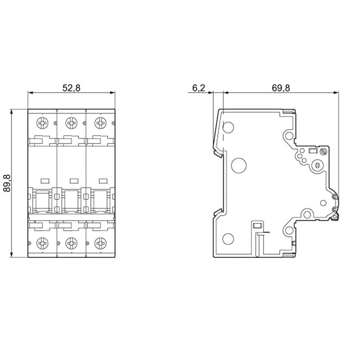Siemens Automat C 32a 5sy43327 400v 10ka 3p