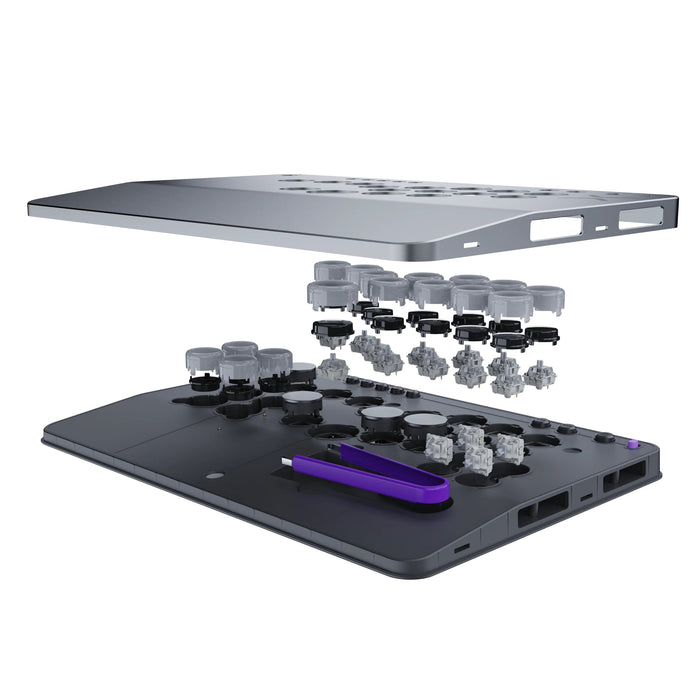 EAN 0840454400014 - PDP Victrix Pro KO Leverless Fight Stick Gris USB Panel de mandos tipo máquina recreativa PC, Xbox Series imagen 9