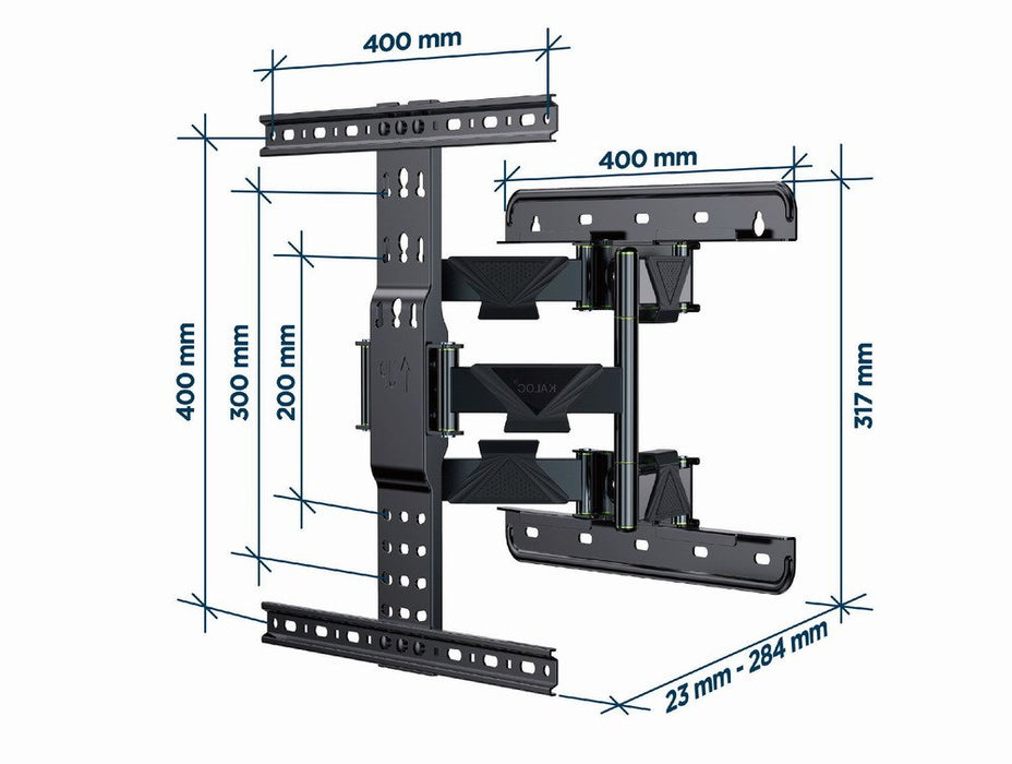 EAN 8716309127387 - Gembird WM-65ST-01 soporte para TV 165,1 cm (65") Negro imagen 2