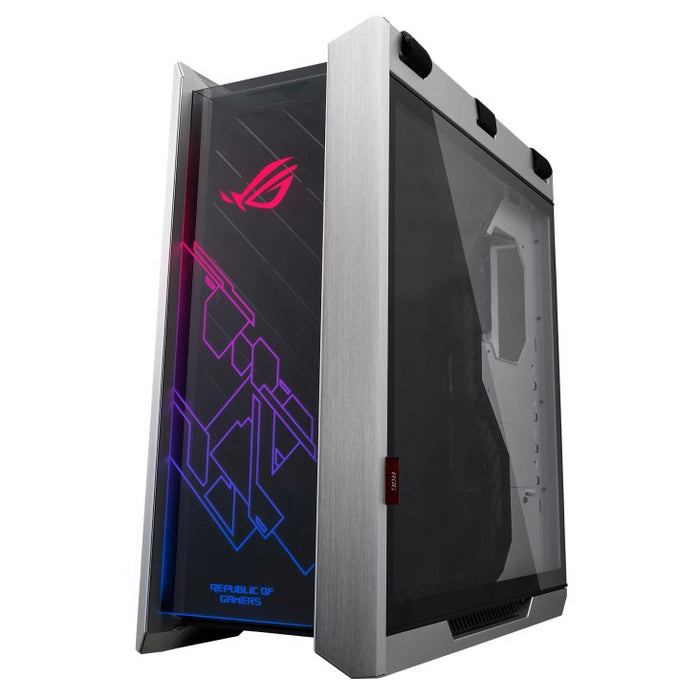 Caja Pc Asus Rog Strix Helios Gx601 Caja Asus Rog Strix Helios Gx601,Atx Mid Tower,Rgb Vidrio Templado,Aluminio,2x2.5"/3.5"+4x2.5",Fan 3x140mm+1x140mm,1xusb3.1 (Tipo C)+4usb3.1+Audio+Micro (Blanco)