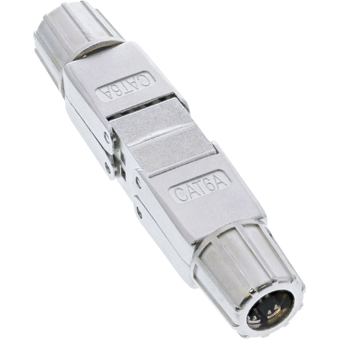 Conector De Cable Inline Cat.6a, Blindado, Acoplador Sin Herramientas
