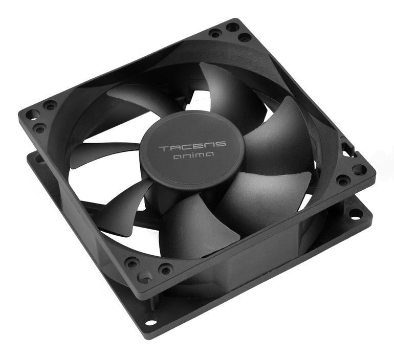 EAN 8435693112198 - Tacens Anima AF8X2 sistema de refrigeración para ordenador Carcasa del ordenador Ventilador 8 cm Negro 2  imagen 7