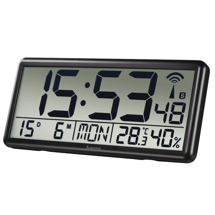 EAN 4047443445452 - Hama Jumbo Reloj digital Rectángulo Negro imagen 2