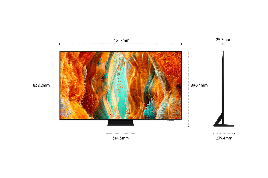 EAN 8806097070337 - Samsung TQ65QN74FAT 165,1 cm (65") 4K Ultra HD Smart TV Wifi Negro imagen 4